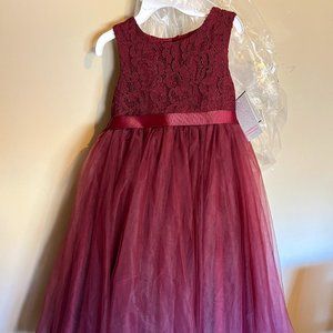 Heart Cutout Ball Gown Dress (unaltered)